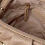 Daphne Studs Borsa a spalla Brown