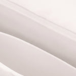 Flat Falcon Xs . Borsa a mano Milky White and Gold