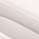 Flat Falcon Xs . Borsa a mano Milky White and Gold