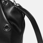 Daphne Studs Borsa a spalla Black and Silver