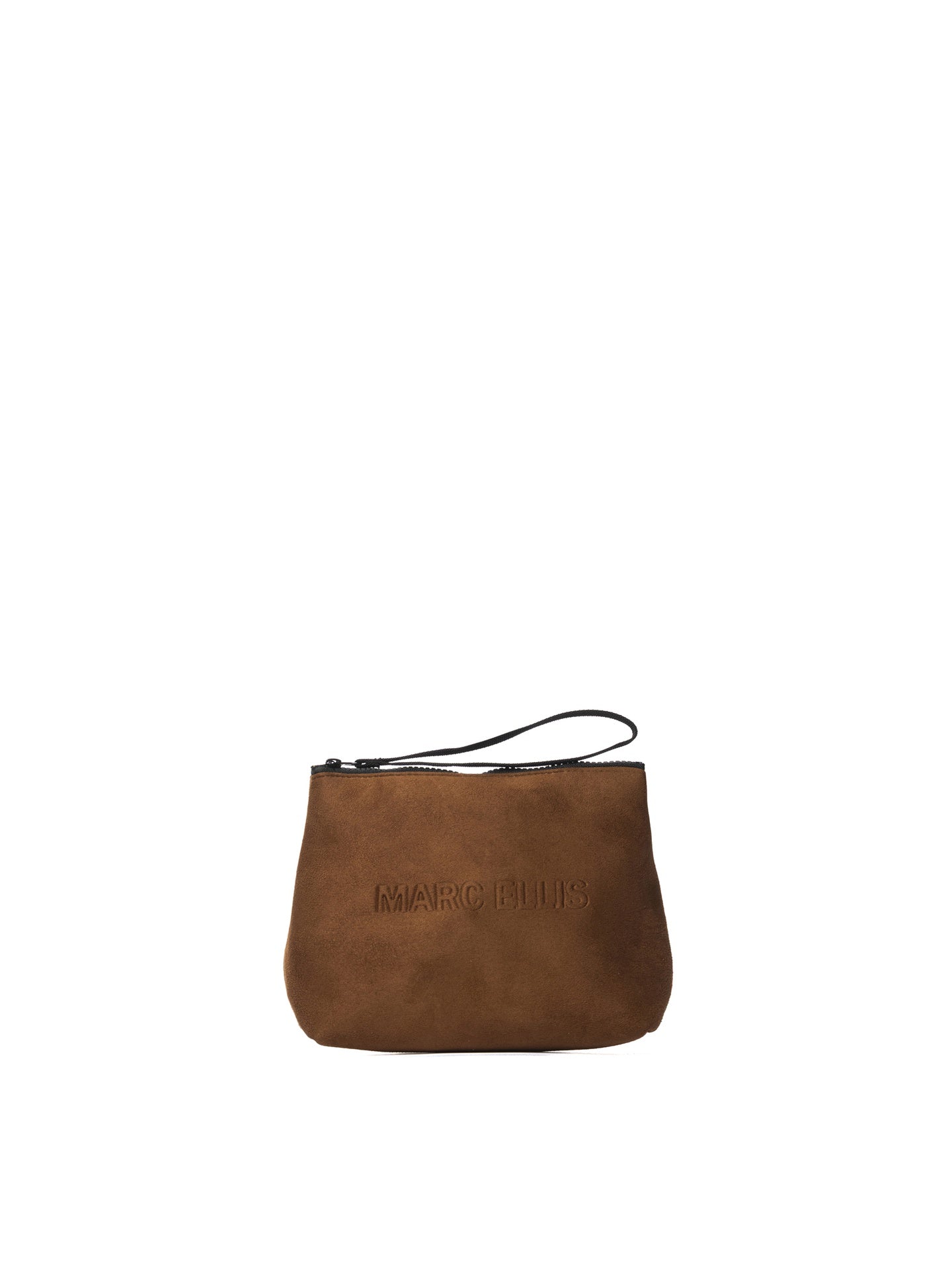 Buby Suede Borsa a mano | Cuoio Scuro | Marc Ellis