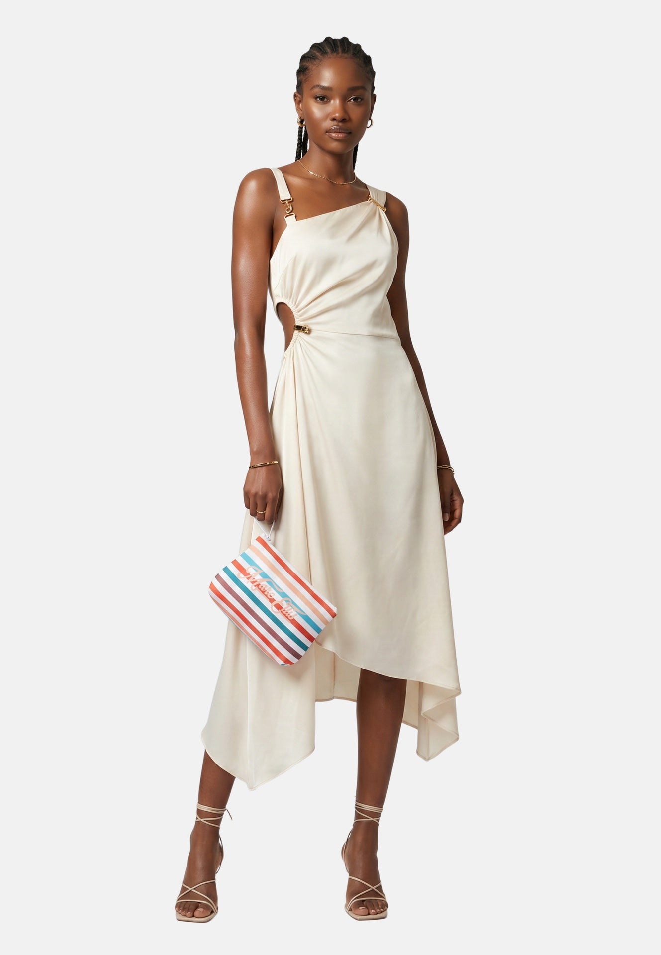 Buby P. Strip Borsa a mano White