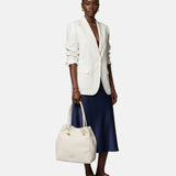 Bryanna Plait Borsa a spalla White