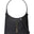 Nora Macro Lt Borsa a spalla Black and Gold
