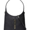 Nora Macro Lt Borsa a spalla Black and Gold