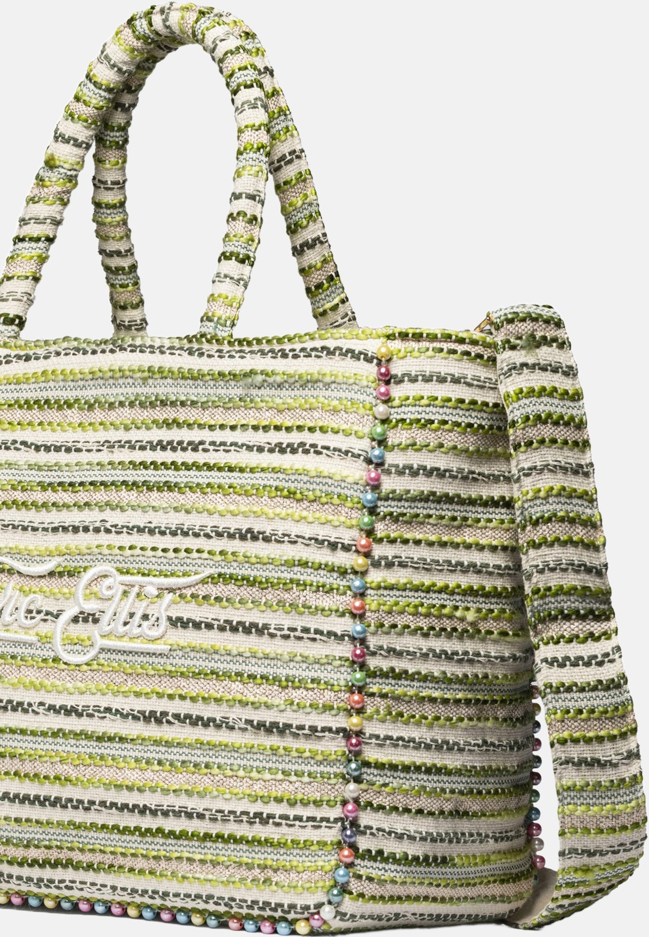 Buby L Indy 26 Borsa a mano Beige and Green