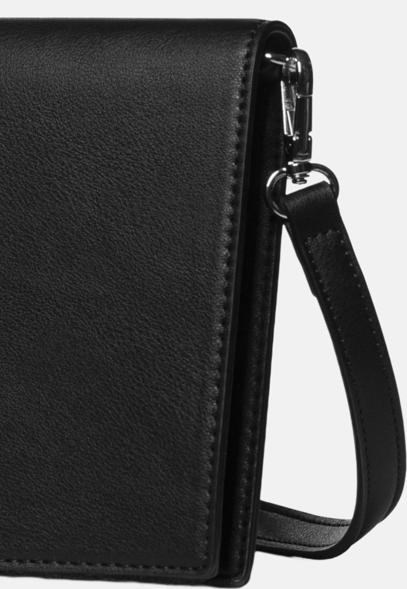 Jolie Macro Lt Borsa a spalla Black and Off Silver