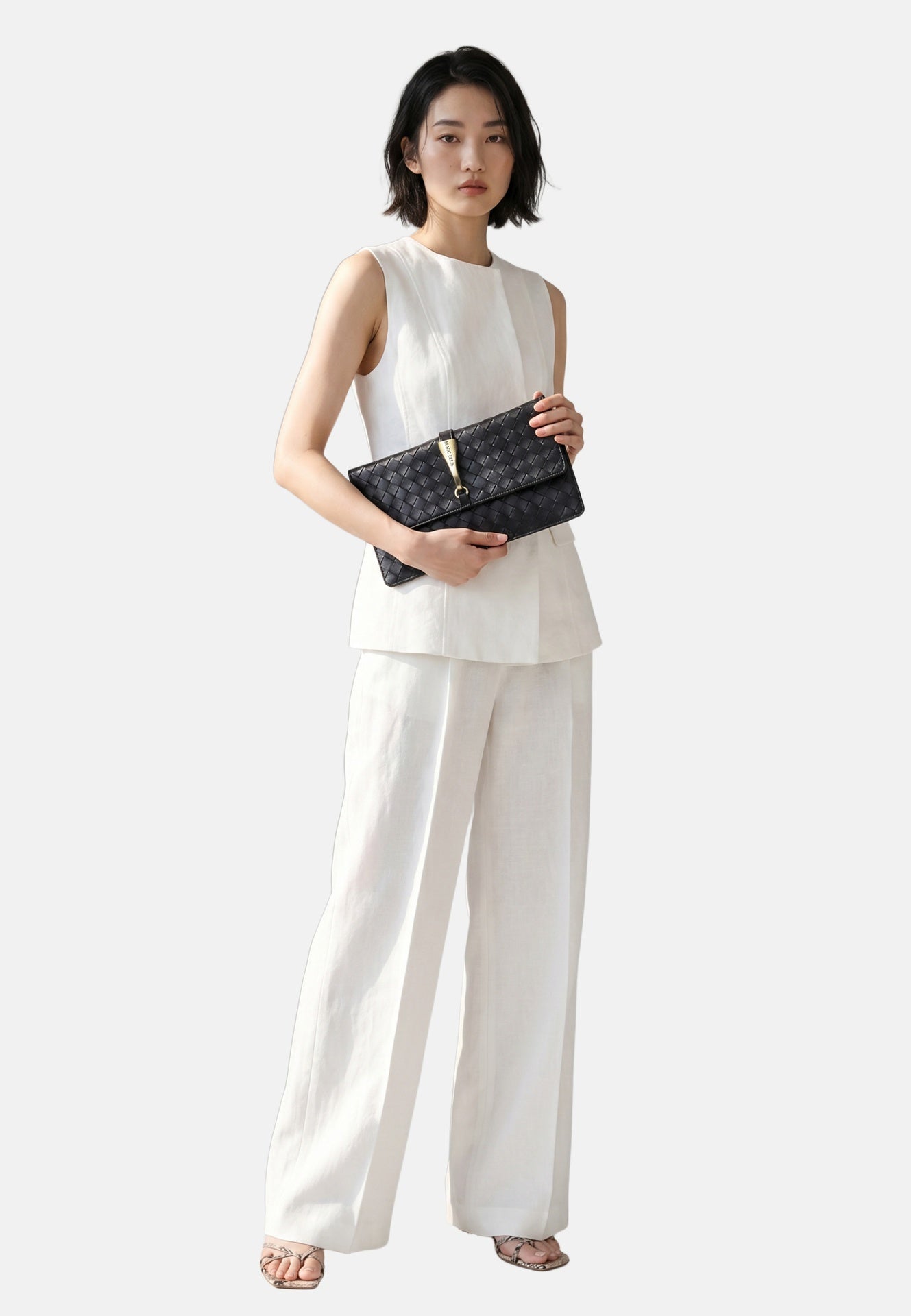 Chloe Plait Borsa a mano Black