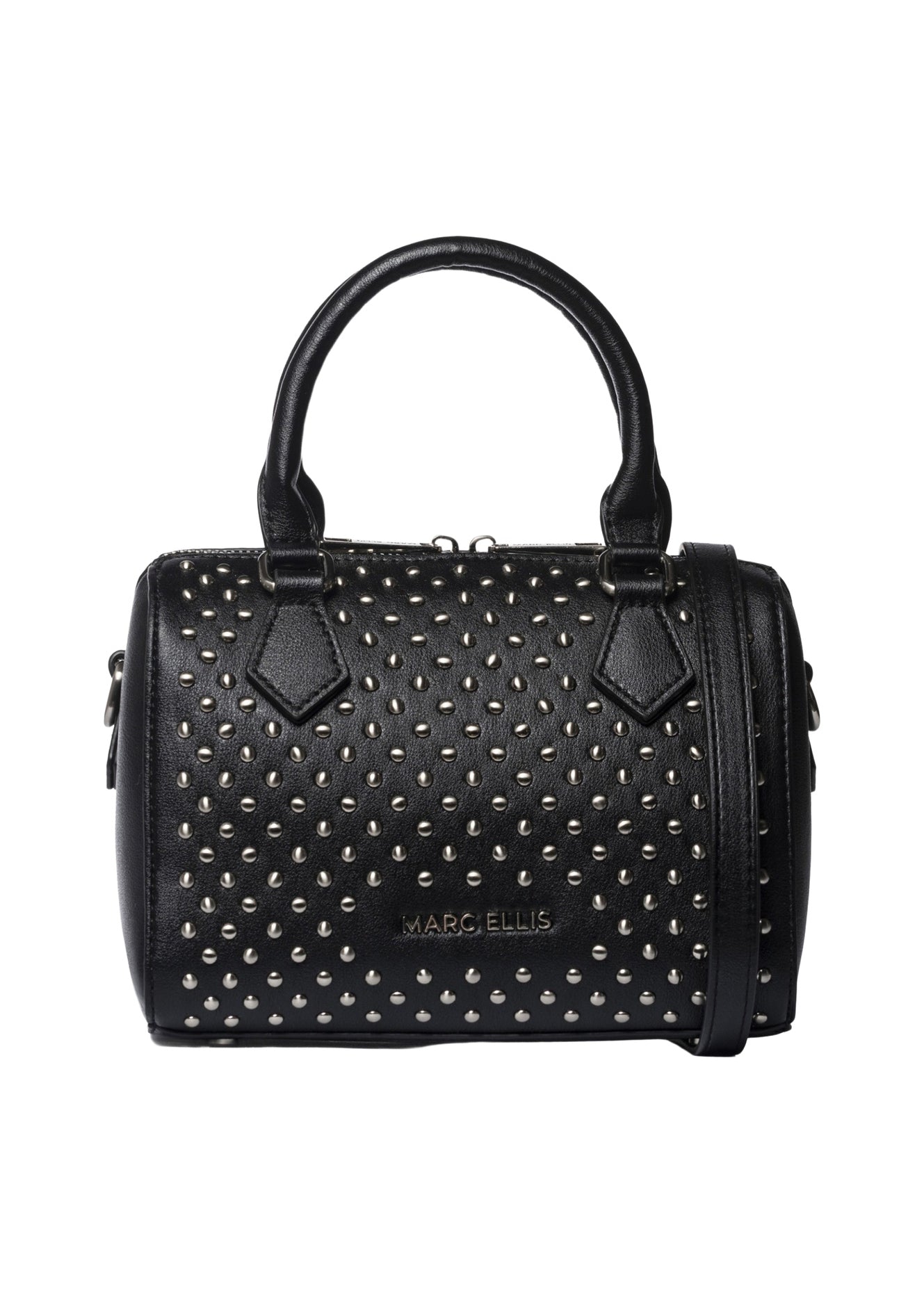 Lucy Rock Borsa a spalla Black and Gold