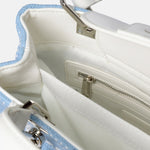 Krissy M Luxe Borsa a mano Sky Blue