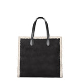 Buby Suede L Borsa a spalla | Nero
