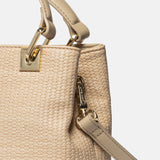 Krissy S Straw Borsa a mano Natural
