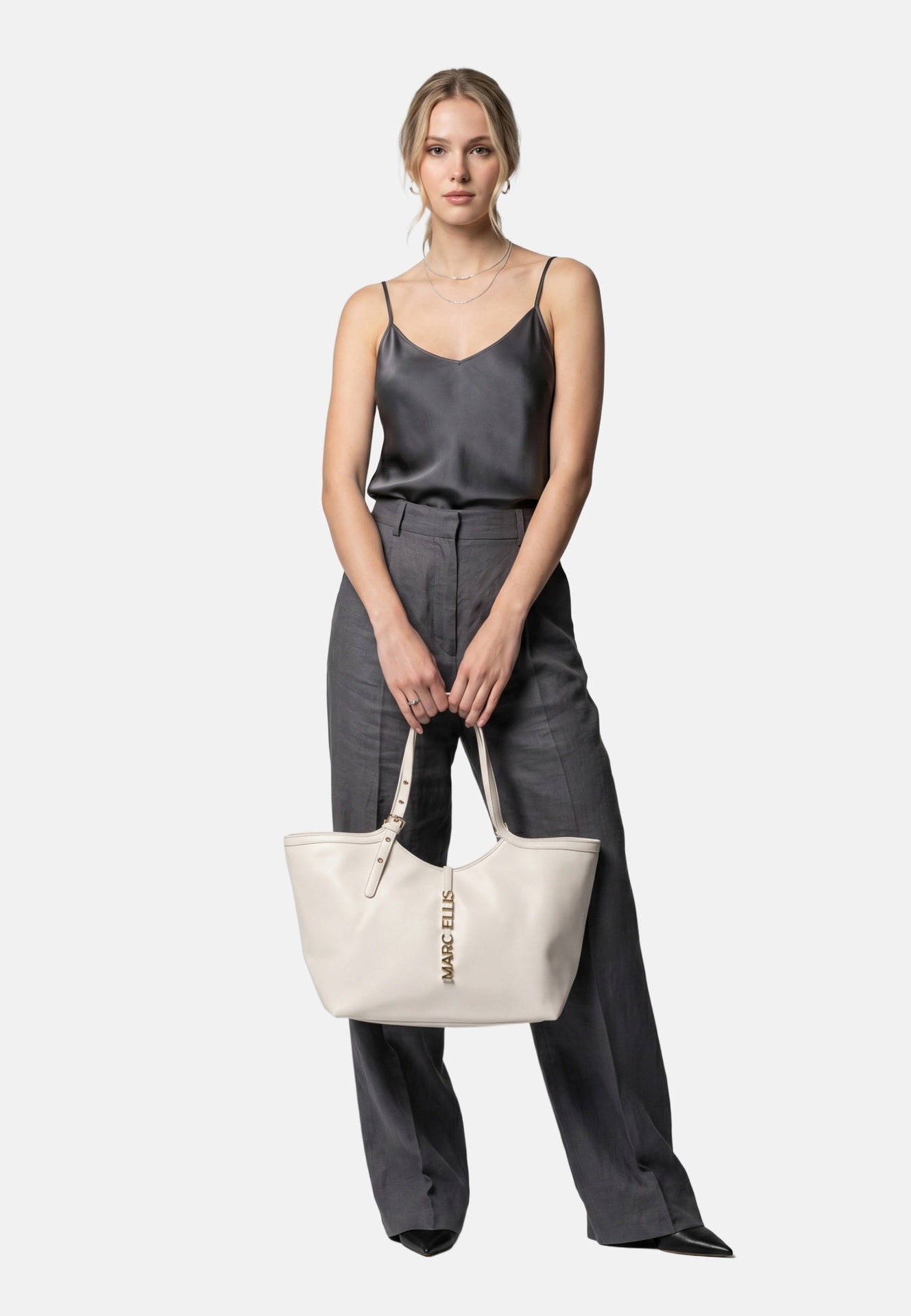 Scarlett Macro Borsa a spalla Milk