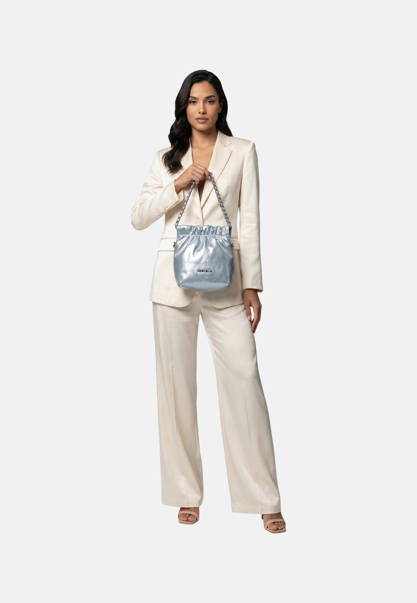 Ava Pearl Borsa a spalla Light Blue