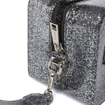Flat Sponge Cs Borsa a mano Silver and Silver
