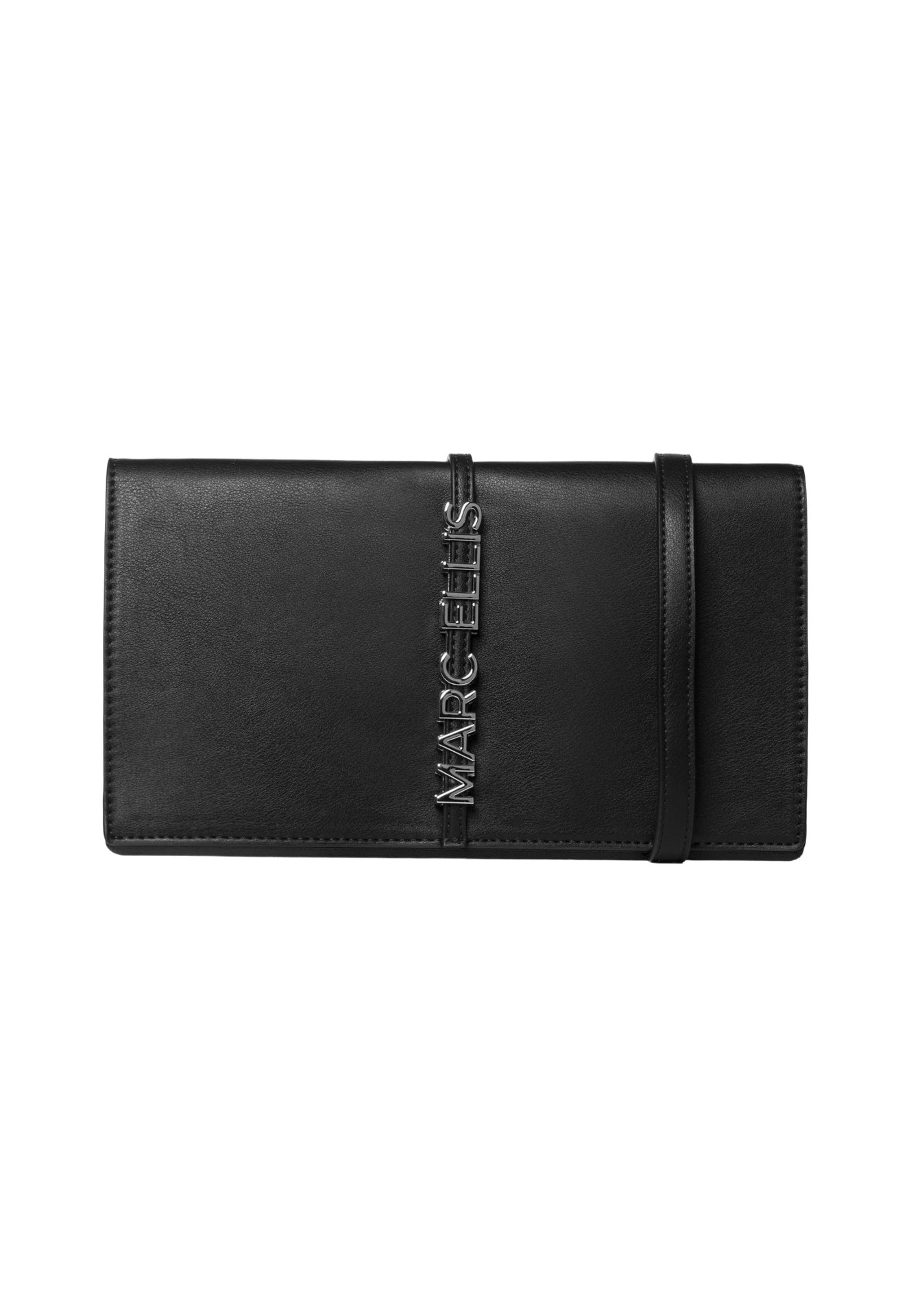 Jolie Macro Lt Borsa a spalla Black and Off Silver