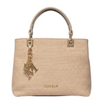 Krissy M Straw Borsa a mano Natural