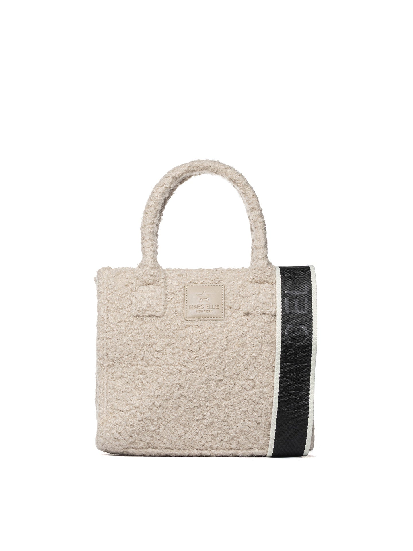 Buby Curl S Borsa a spalla | Taupe | Marc Ellis