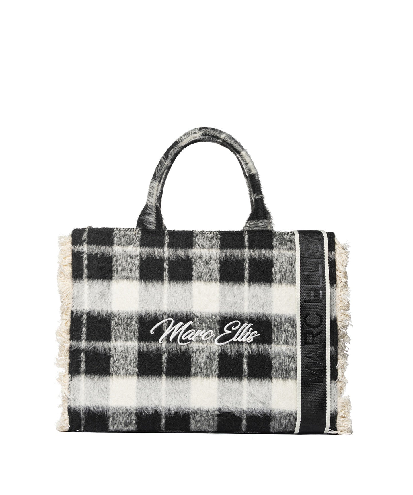 Buby Check L Borsa a spalla | Nero | Marc Ellis