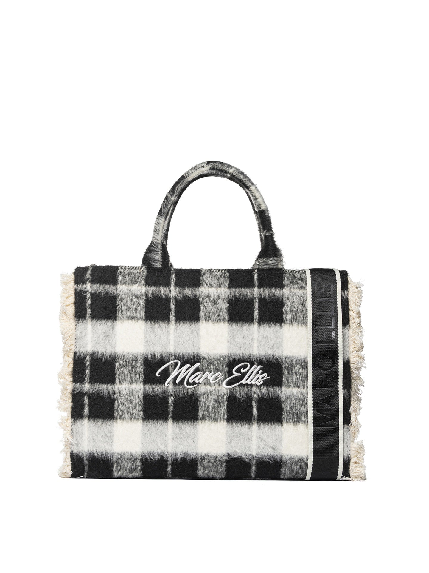 Buby Check L Borsa a spalla | Nero | Marc Ellis