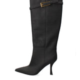 Stivale alto GLC11 | Nero opaco