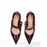 Scarpa con tacco GLC78 | Bordeaux