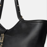 Scarlett Macro Borsa a spalla Black and Gold