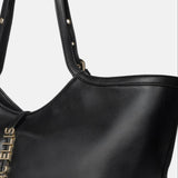 Scarlett Macro Borsa a spalla Black and Gold