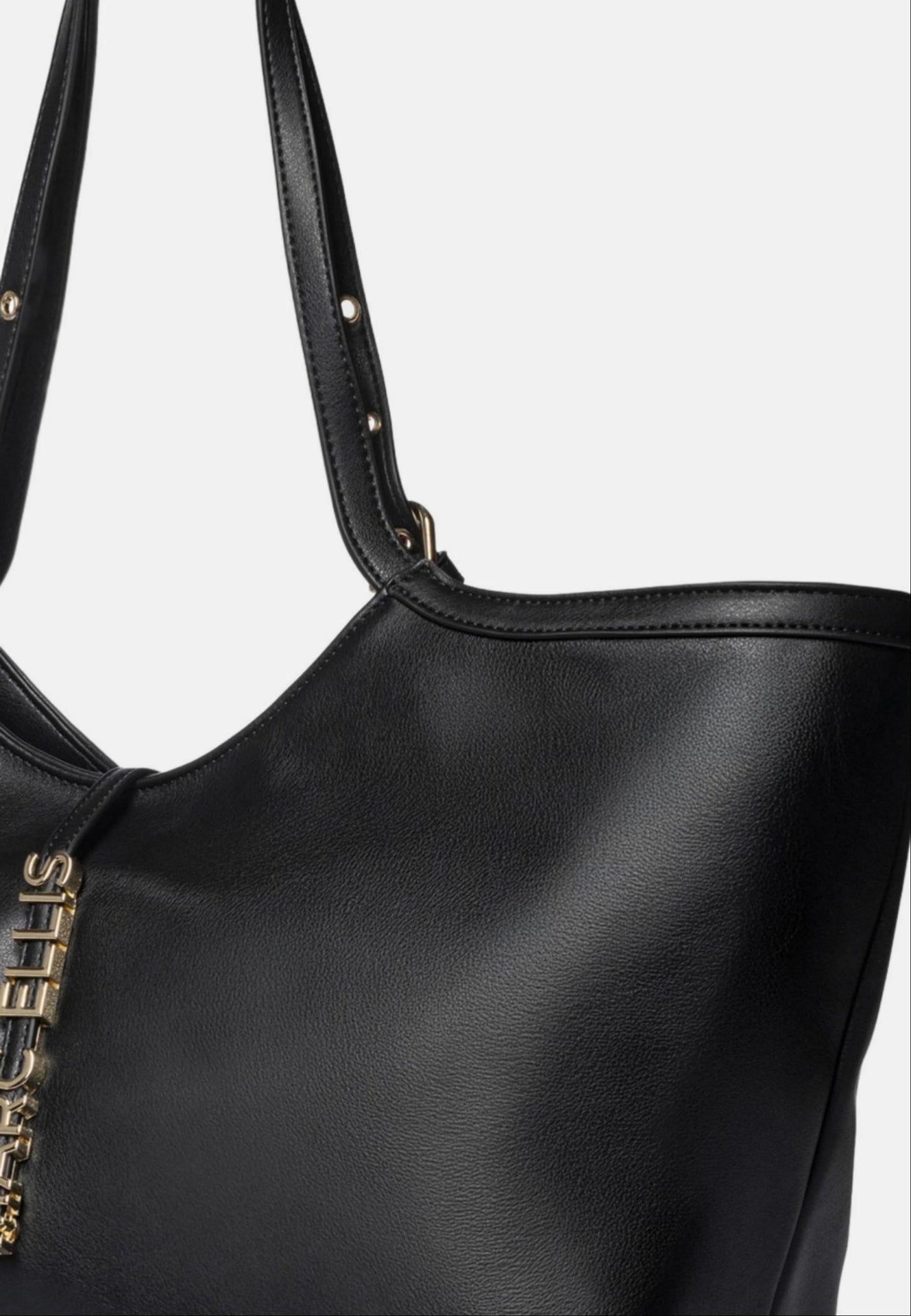 Scarlett Macro Borsa a spalla Black and Gold