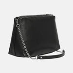 Alison Macro Lt Borsa a spalla Black and Silver