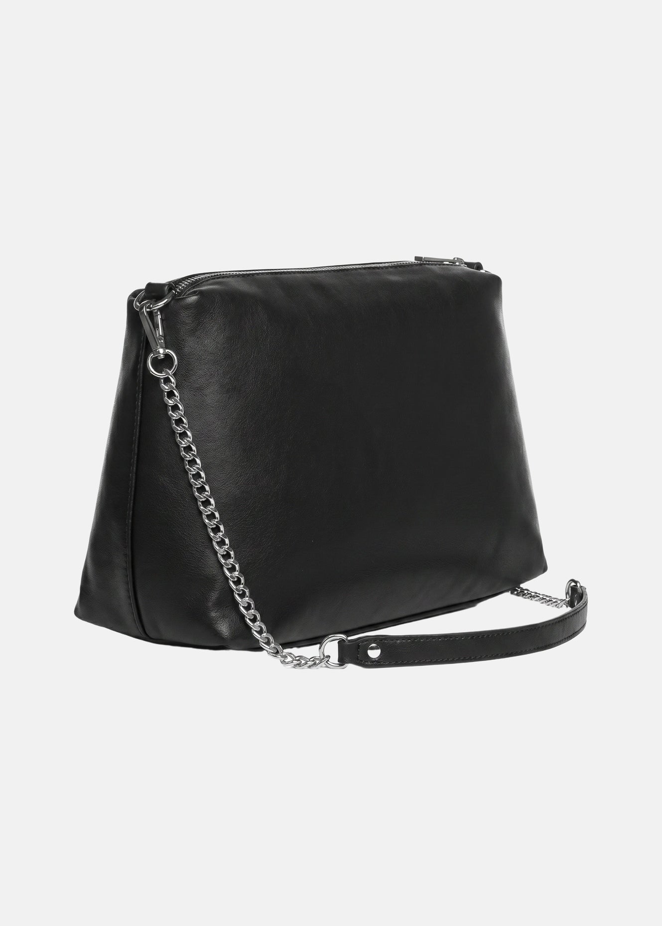 Alison Macro Lt Borsa a spalla Black and Silver