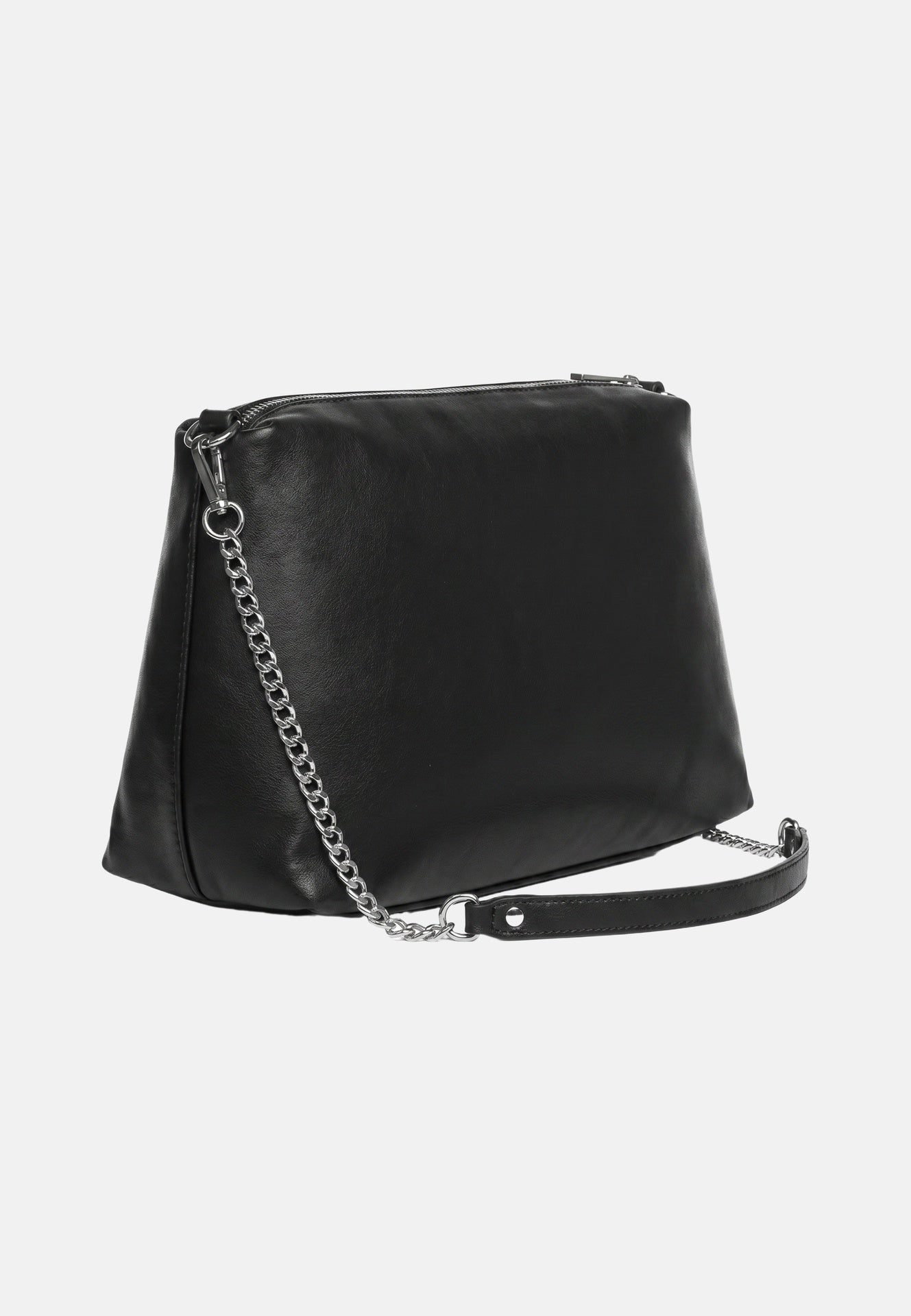 Alison Macro Lt Borsa a spalla Black and Silver