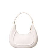 Flat Hero M Borsa a spalla Beige and Light Gold