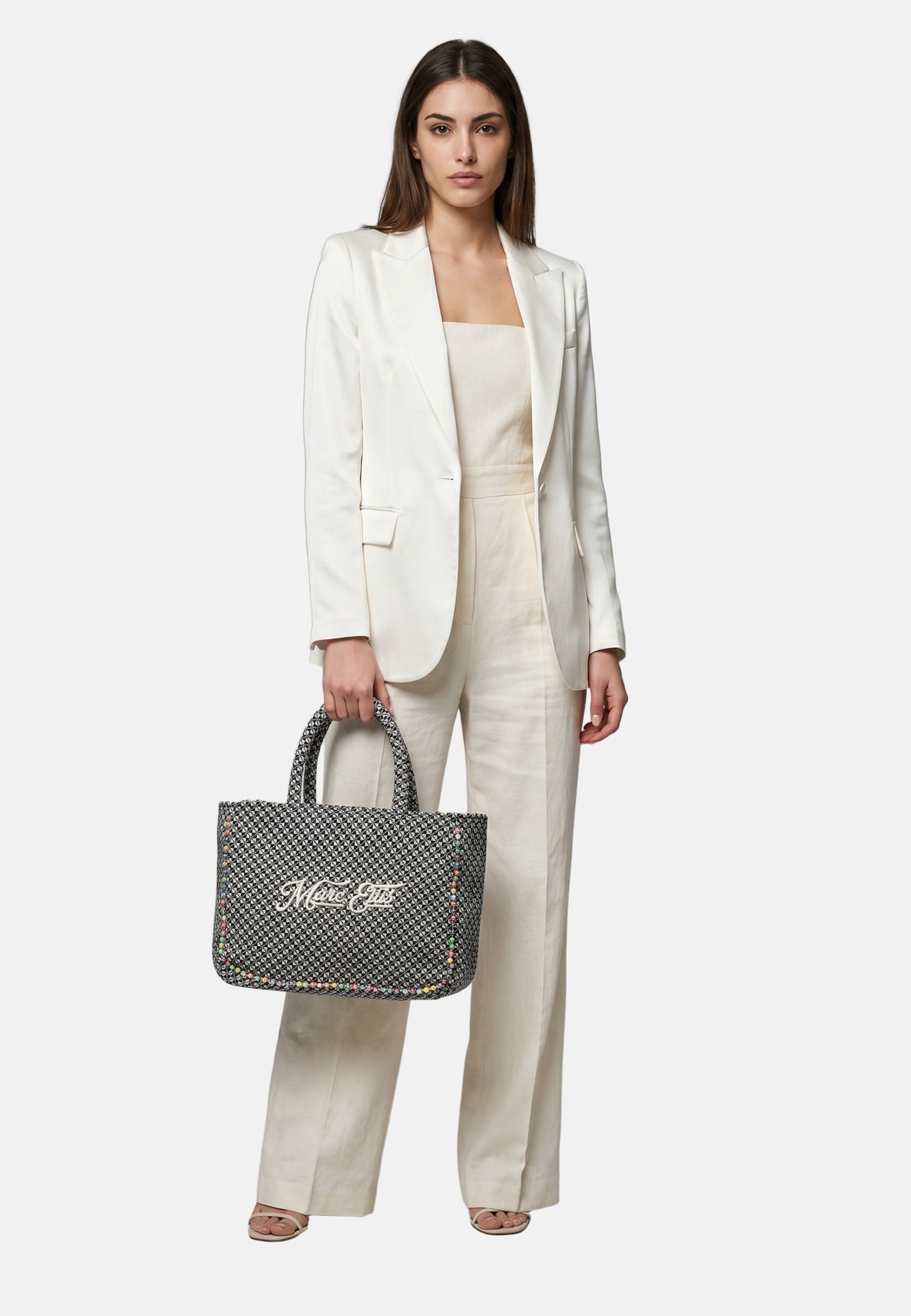 Buby M Indy 26 Borsa a mano White and Black