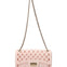 Flat Basket Borsa a mano Light Pink and Gold