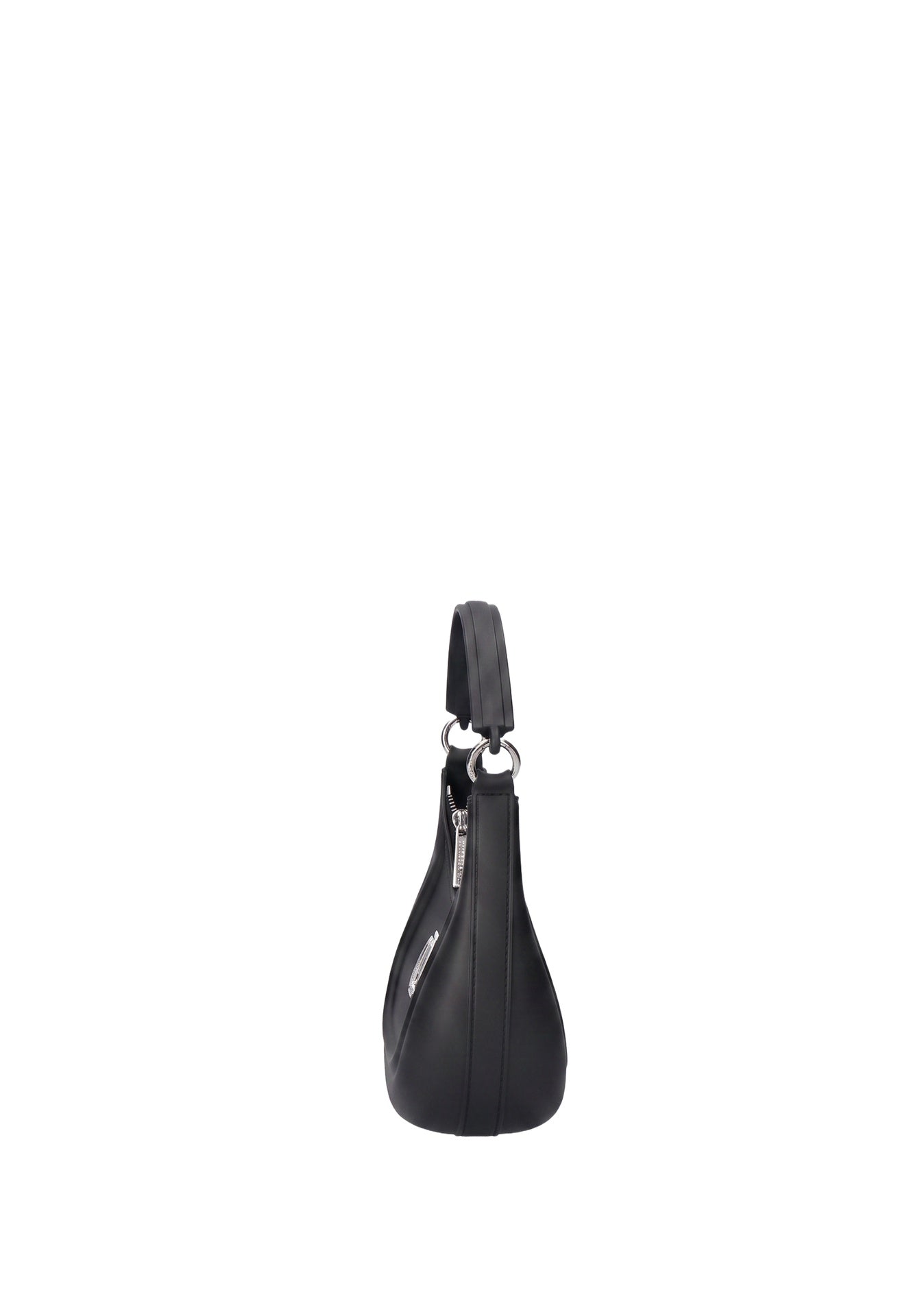 Flat Hero S Borsa a spalla Black and Silver