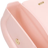 Flat Jelly 26 Borsa a mano Light Pink and Gold
