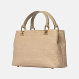 Krissy S Straw Borsa a mano Natural