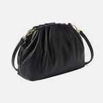 Daphne Studs Borsa a spalla Black and Gold
