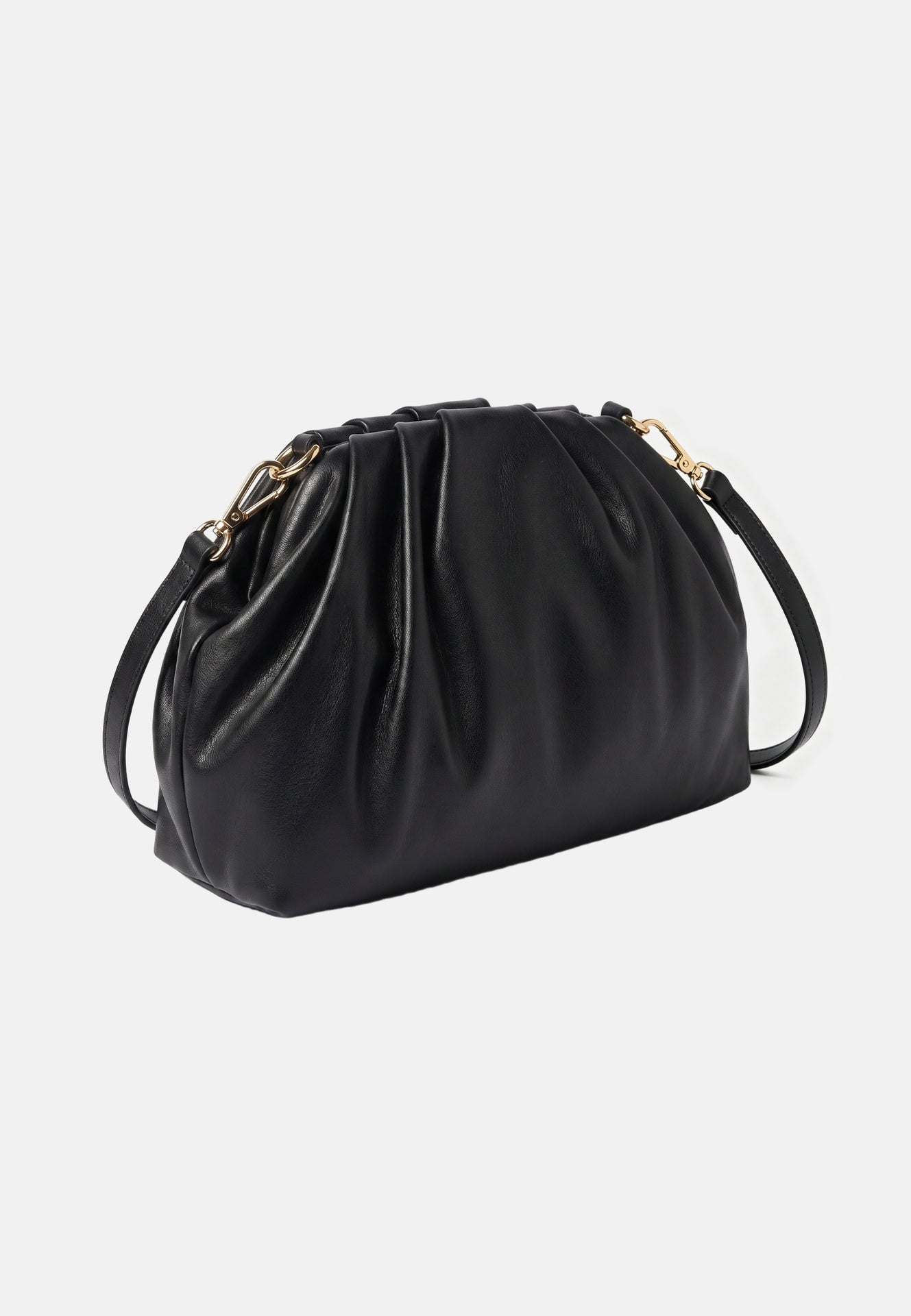 Daphne Studs Borsa a spalla Black and Gold