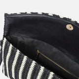 Buby Eivissa C. Borsa a mano Black and Beige