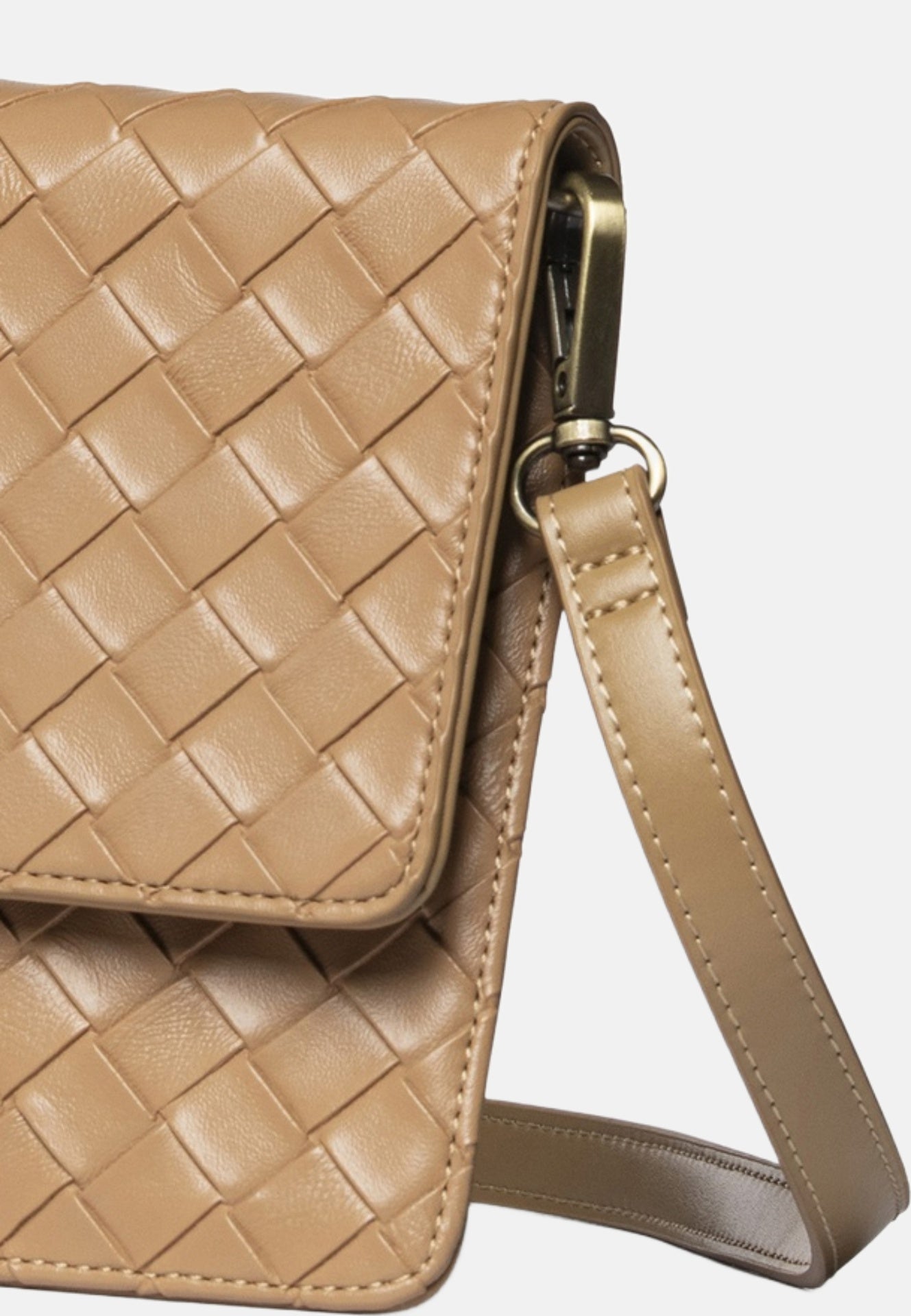 Chloe Plait Borsa a mano Brown