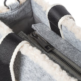 Buby Cloth S Borsa a spalla | Grigio scuro