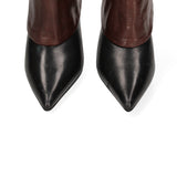 Stivaletto GLC06 | Nero e Marrone scuro