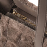 Buby Hair M Borsa a spalla | Marrone