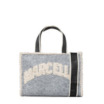Buby Cloth S Borsa a spalla | Grigio scuro | Marc Ellis