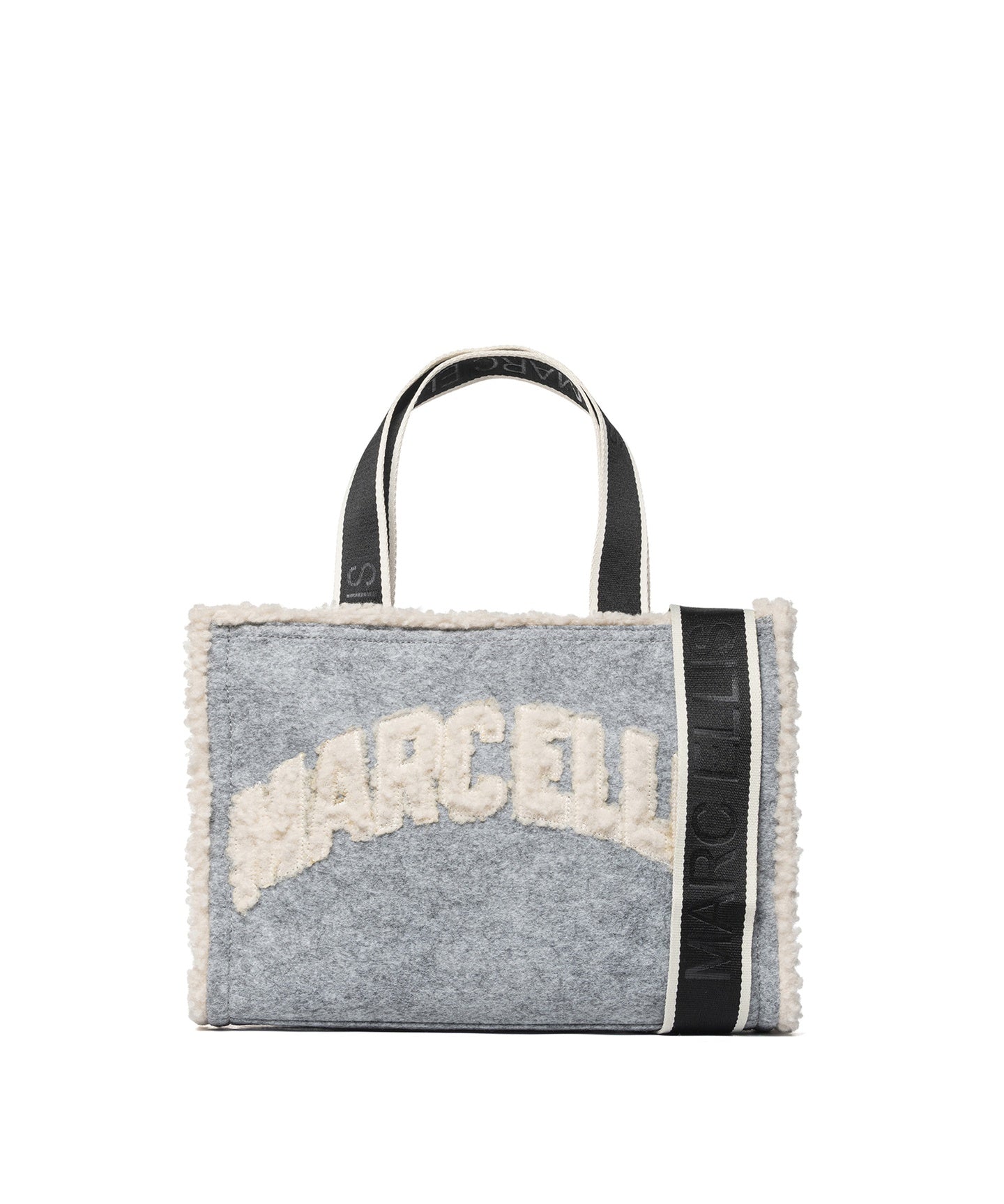 Buby Cloth S Borsa a spalla | Grigio scuro | Marc Ellis