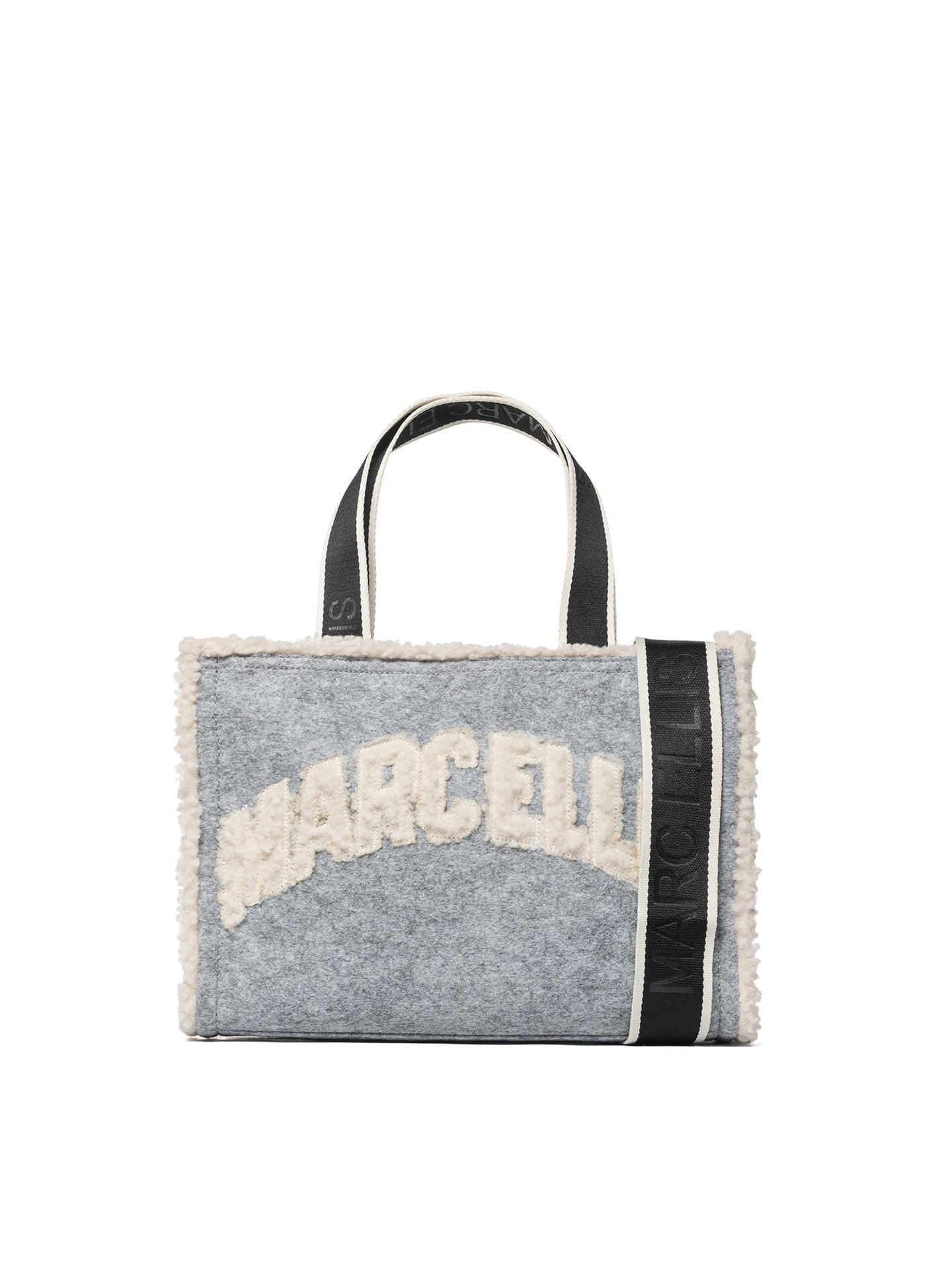 Buby Cloth S Borsa a spalla | Grigio scuro | Marc Ellis