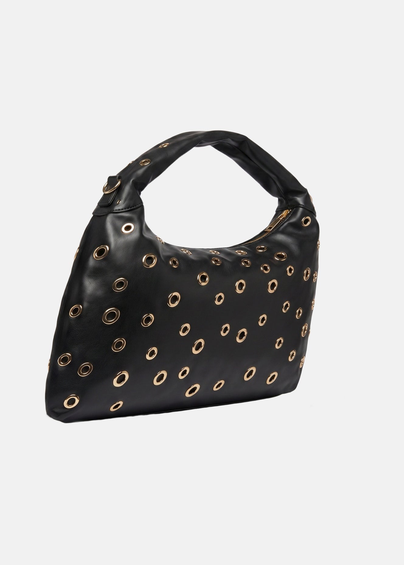 Mariah Studs Borsa a spalla Black and Gold