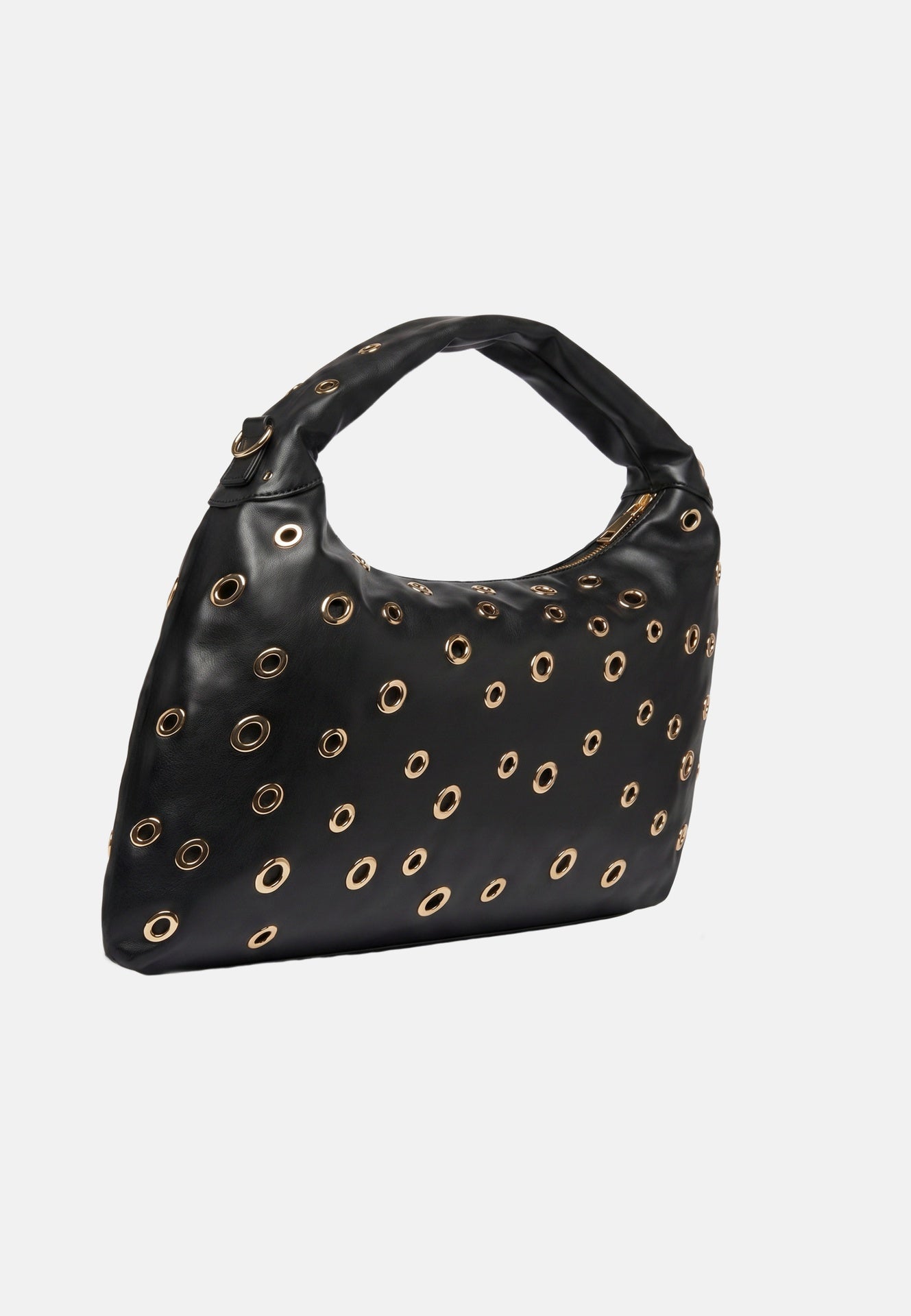 Mariah Studs Borsa a spalla Black and Gold